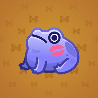 Purple Toadberry frog on a caramel backdrop